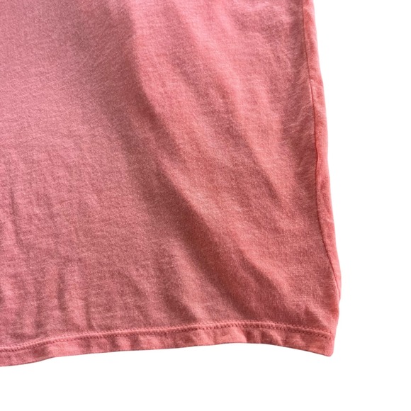 Fabletics Women's Med. Coral Flamingo Twist Switch Back Long Sleeve Tee Athletic - Picture 11 of 16